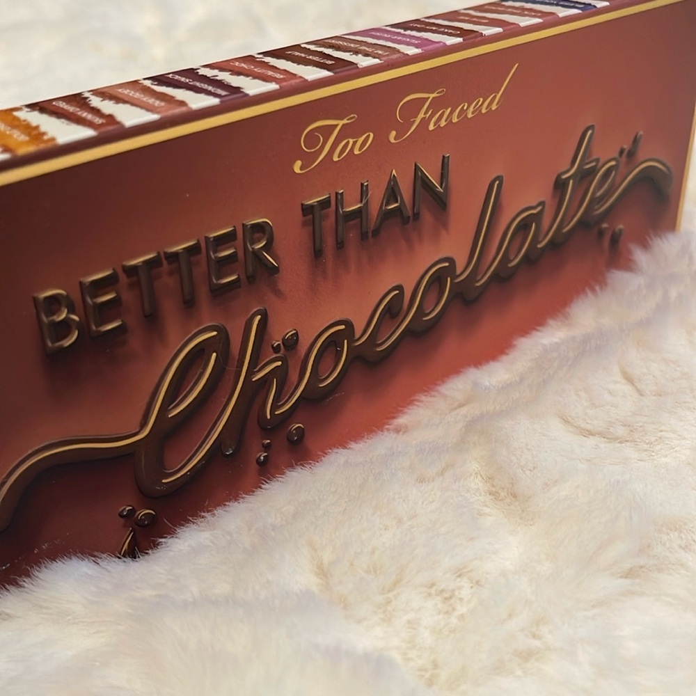 NWT Better Than Chocolate Cocoa-Infused Eye Shadow Palette by Too Faced